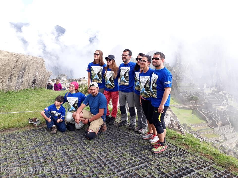 Álbum de fotos: El grupo en Machu Picchu, Camino Inca